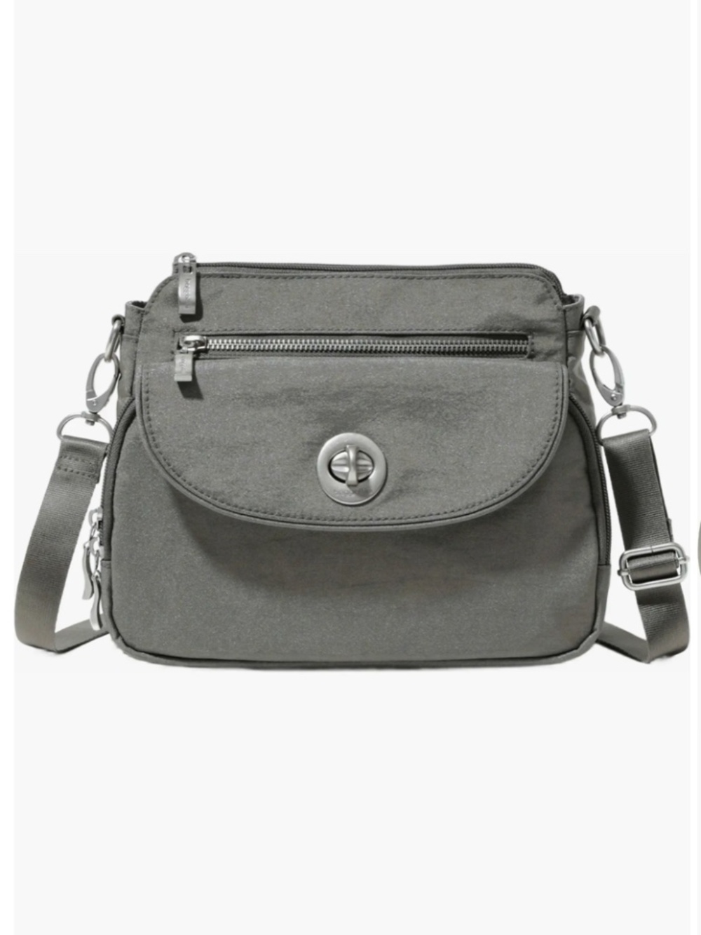 Baggallini Calais Crossbody Bag Sterling Shimmer